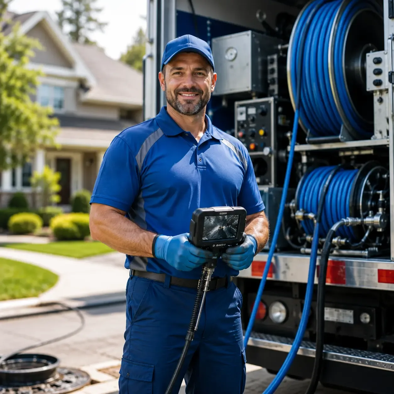 Local outdoor drain cleaning specialists in Trout Lake, MI